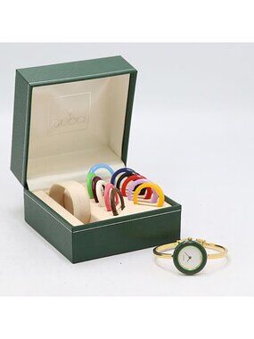 Gucci Change Bezel 11 12.2 Quartz White Dial Watch